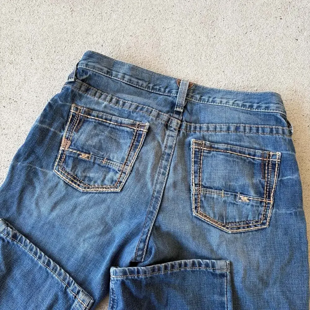 Ariat M4 Men's Blue Denim Bootcut Jeans Size 33x36
